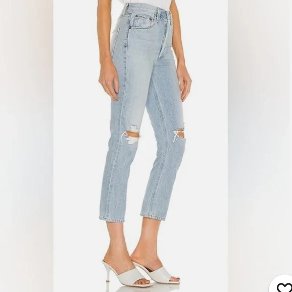 Agolde Riley High Rise Jeans - Picture 3 of 6